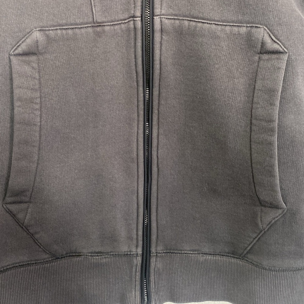 G STAR RAW Full Zip Gray Hoodie Size M - Picture 4 of 9
